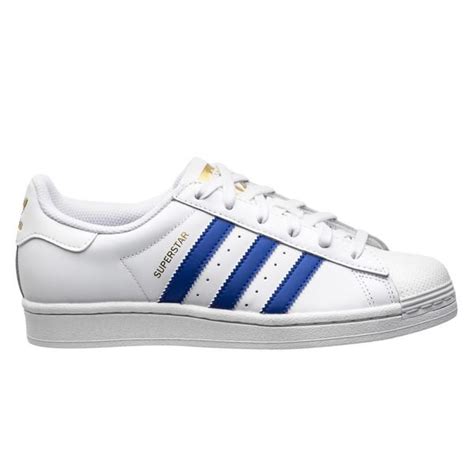 adidas superstar blauw metallic